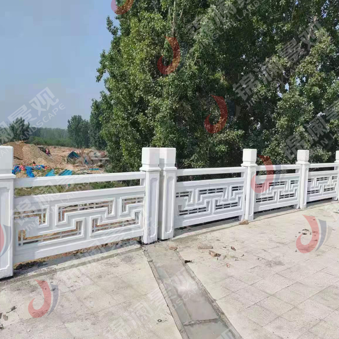 鑄造石欄桿,鑄造石掛板,晶鑄石掛板,晶鑄石欄桿,鑄造石樹池坐凳,泰科石樹池,晶鑄石,精鑄石,泰科石,鑄造石橋梁裝飾