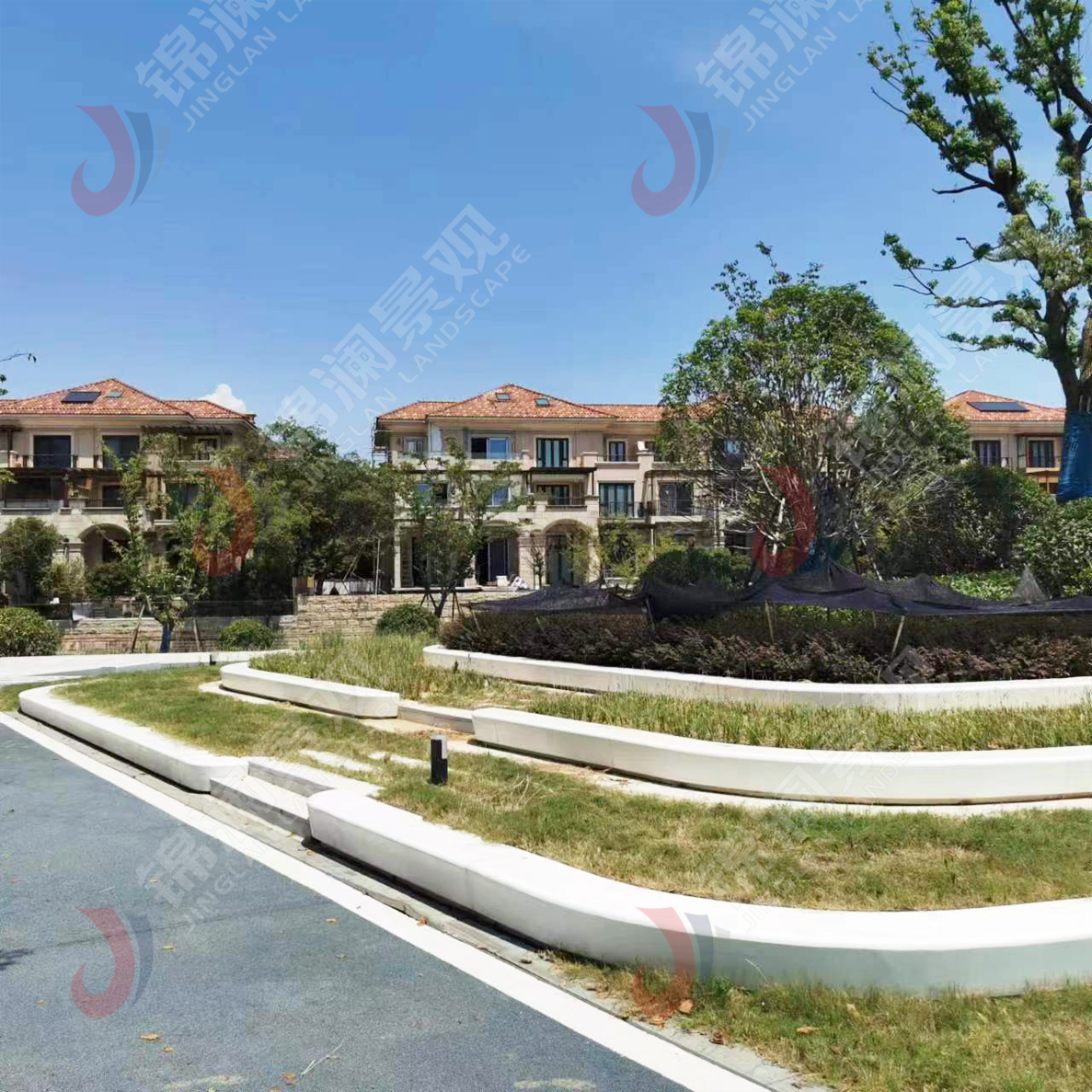 鑄造石欄桿,鑄造石掛板,晶鑄石掛板,晶鑄石欄桿,鑄造石樹池坐凳,泰科石樹池,晶鑄石,精鑄石,泰科石,鑄造石