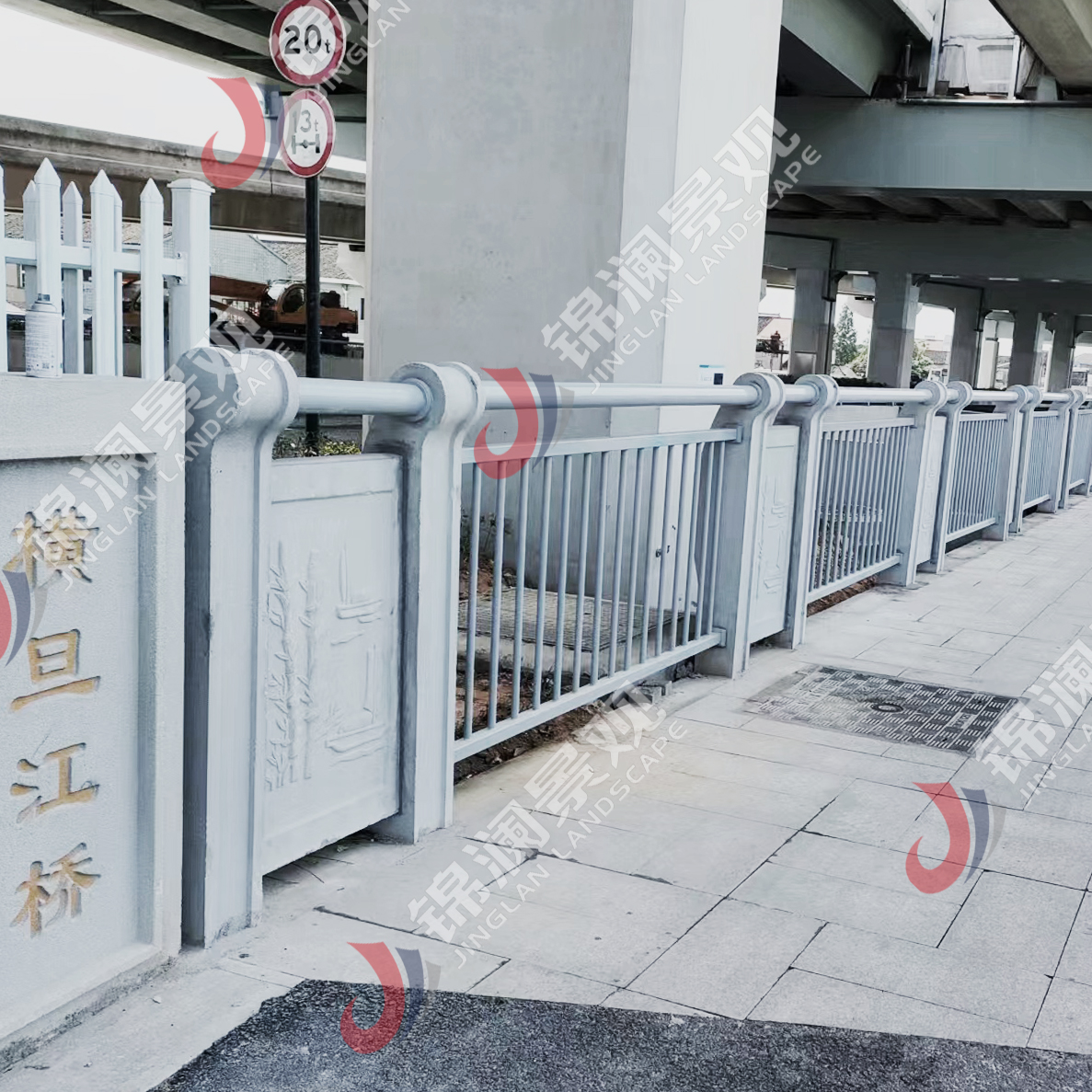 鑄造石欄桿,鑄造石掛板,晶鑄石掛板,晶鑄石欄桿,鑄造石樹池坐凳,泰科石樹池,晶鑄石,精鑄石,泰科石,鑄造石橋梁裝飾