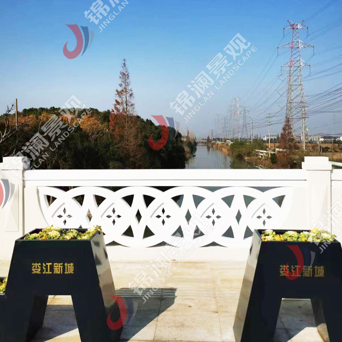 鑄造石欄桿,鑄造石掛板,晶鑄石掛板,晶鑄石欄桿,鑄造石樹池坐凳,泰科石樹池,晶鑄石,精鑄石,泰科石,鑄造石橋梁裝飾