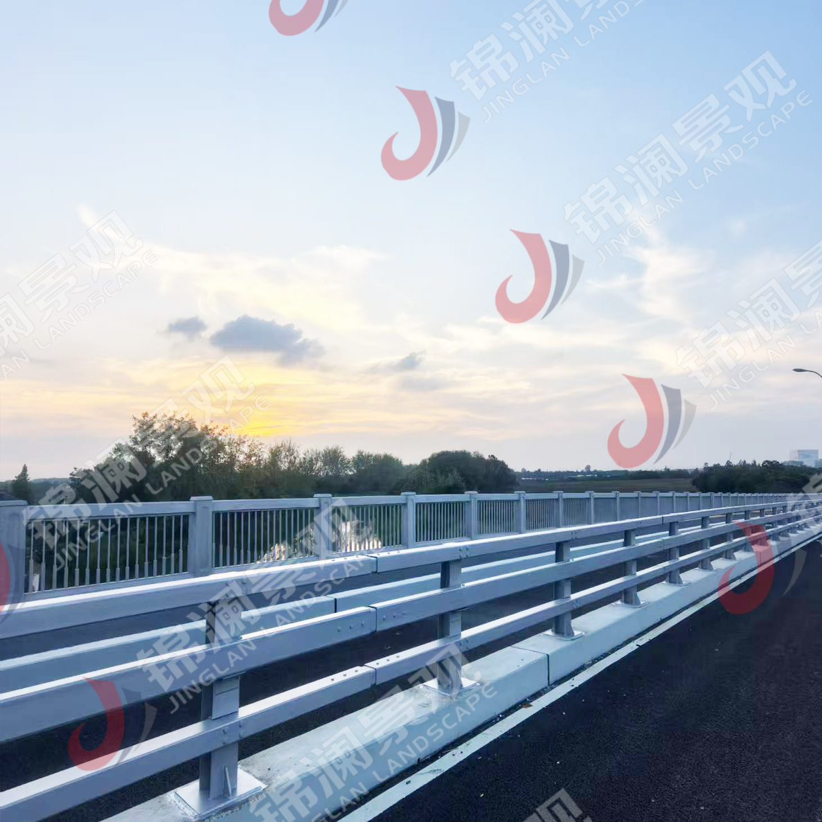 景觀欄桿,橋梁裝飾,鑄造石,晶鑄石,精鑄石,鋁合金欄桿,鋁合金防撞護欄,UHPC裝飾掛板,UHPC清水板,GRC