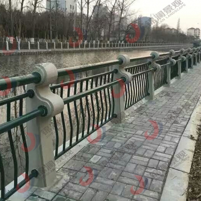 鑄造石復(fù)合河道欄桿(I型)