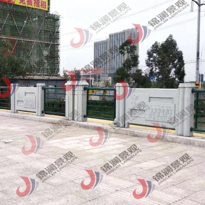 鑄造石橋梁欄桿