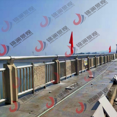 鑄造石不銹鋼復合景觀欄桿