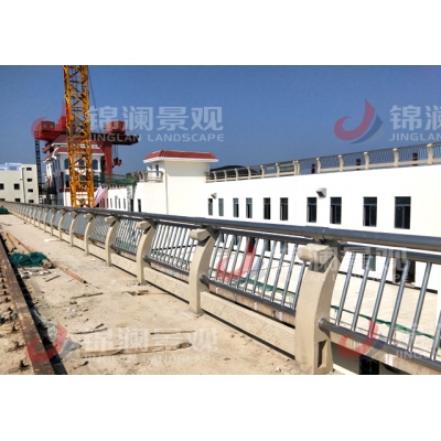 江蘇鑄造石復合式欄桿金屬鑄造石