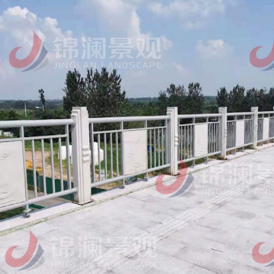 浙江鑄造石新復合式欄桿