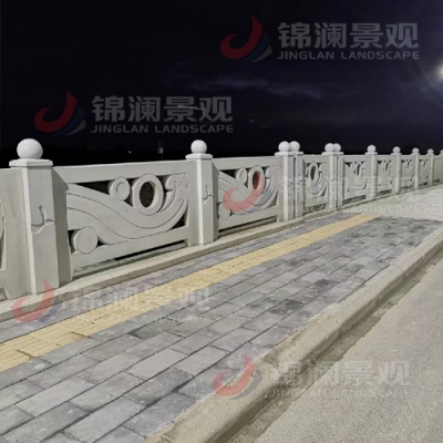 江蘇鑄造石景觀欄桿