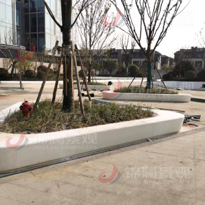 江蘇石英石樹池坐凳