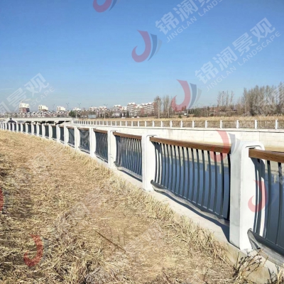 湖南鑄造石河道欄桿