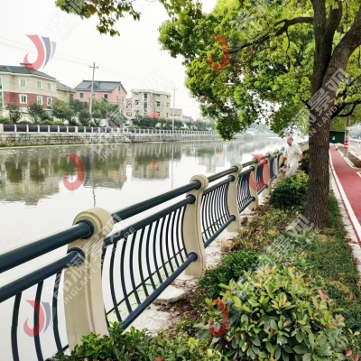 江蘇常州河道鑄造石欄桿