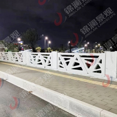 鑄造石橋梁景觀護(hù)欄