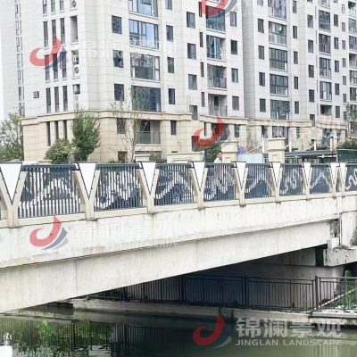 安徽合肥鑄造石橋梁景觀亮化欄桿