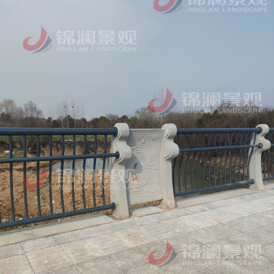 紹興精鑄石復合欄桿橋梁景觀