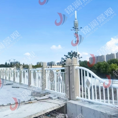 精鑄石橋梁鐵藝復合欄桿