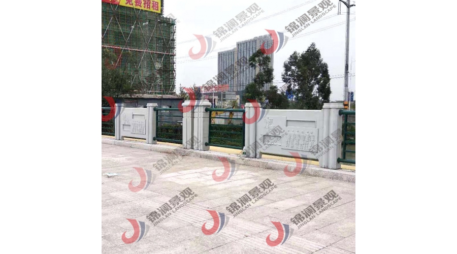 鑄造石橋梁欄桿