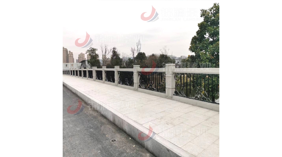 浙江鑄造石欄桿工程案例