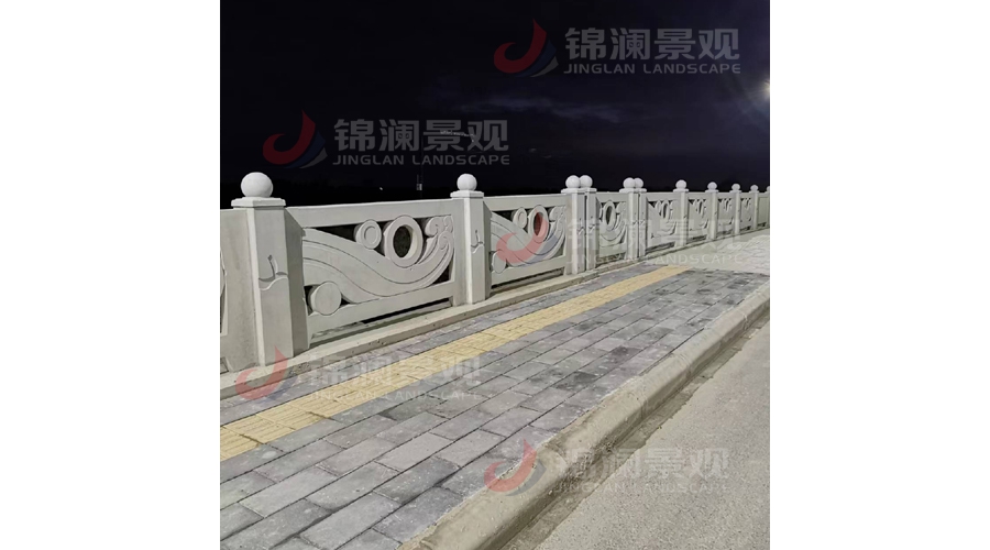 江蘇鑄造石景觀欄桿