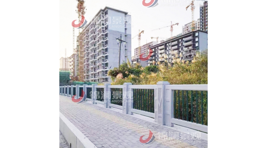 江蘇蘇州鑄造石復合欄桿