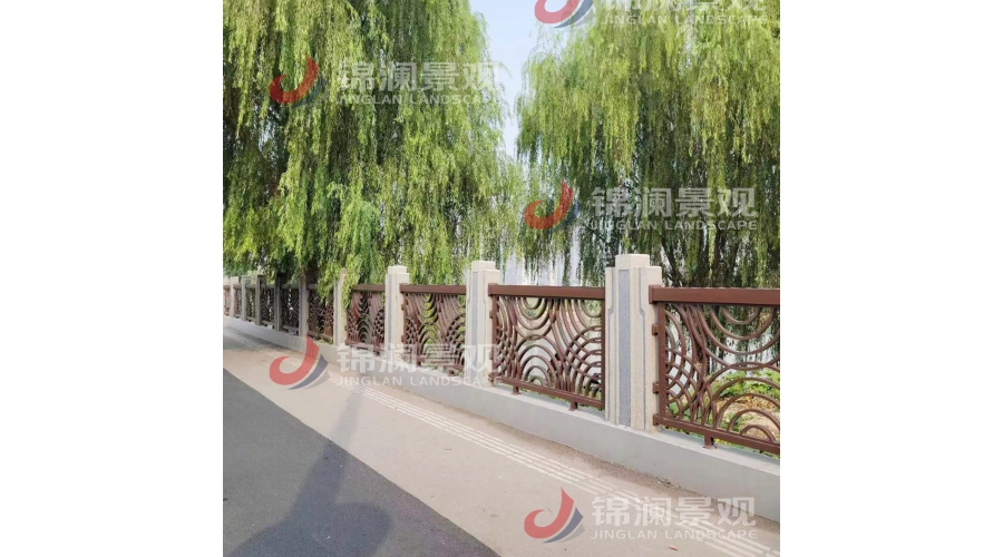 湖北武漢鋁合金不銹鋼復(fù)合鑄造石橋梁欄桿裝飾