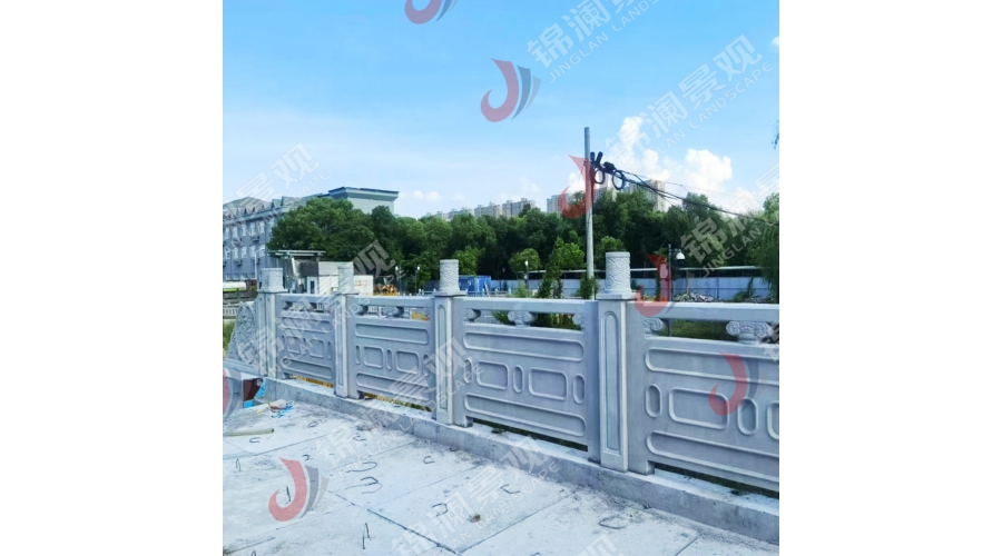 鑄造石仿石材橋梁景觀欄桿